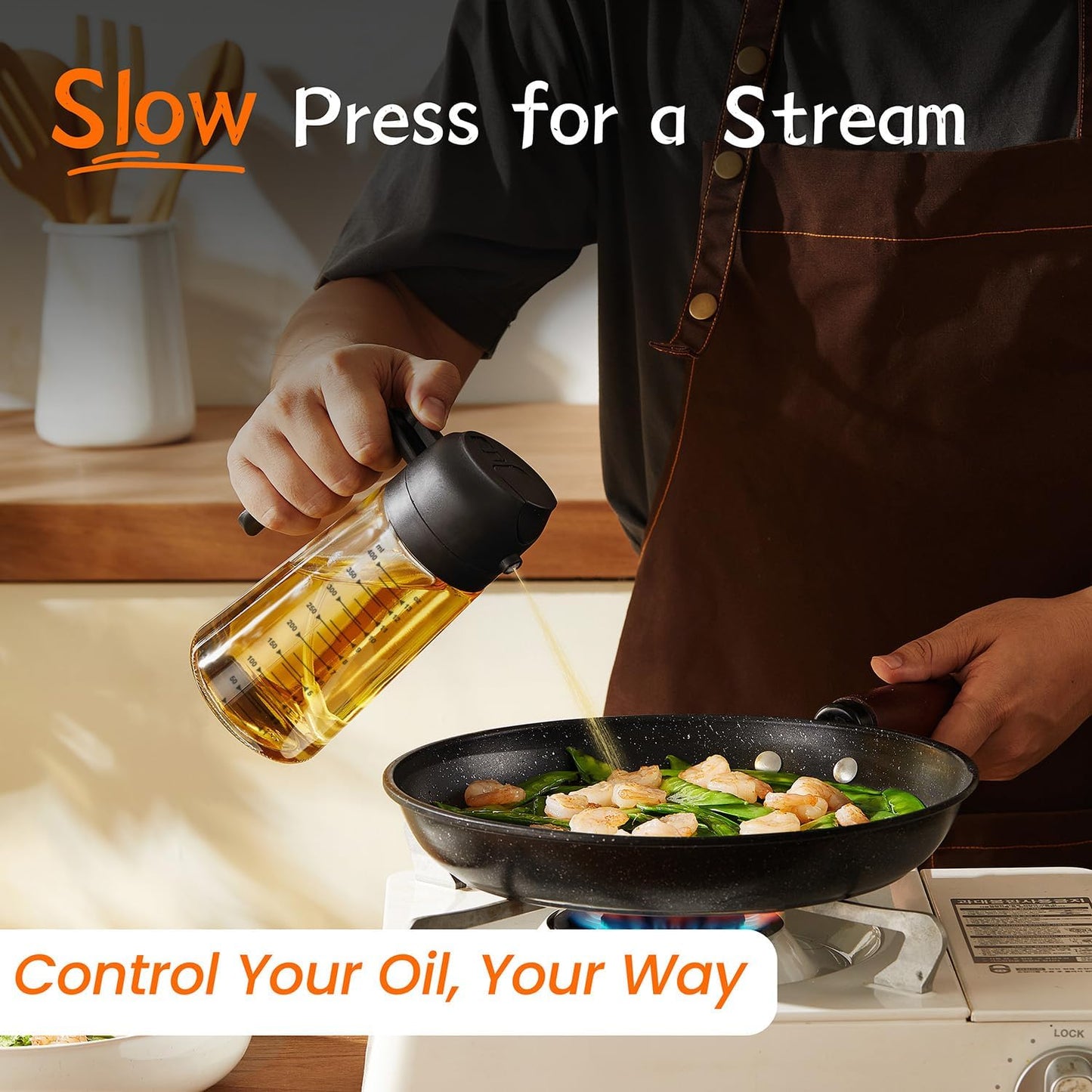 Sollino® - 2-in-1 Oil Dispenser