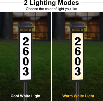 Sollino® - Solar LED Address Sign
