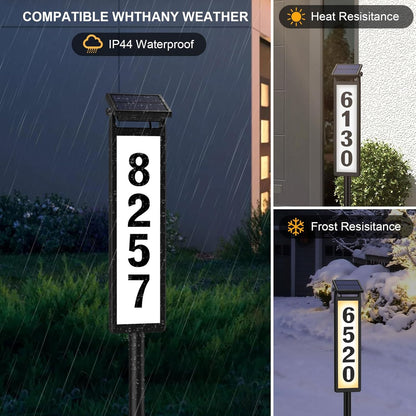 Sollino® - Solar LED Address Sign