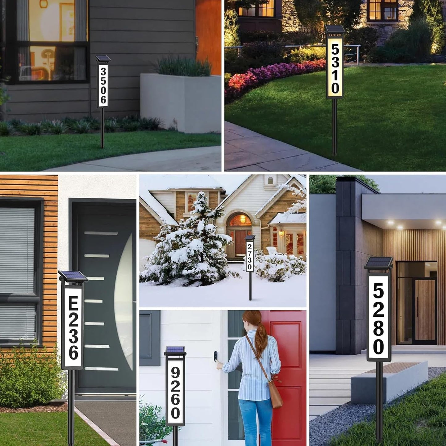 Sollino® - Solar LED Address Sign